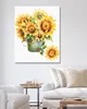 Zuty - Malen nach Zahlen - EIMER MIT SONNENBLUMEN, 40x50 Produktbild-Vorschau 2
