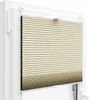 A close-up view of a pleated blind installed in a window frame. Anteprima dell’immagine prodotto