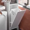 SoBuy BZR161-W Armoire à linge avec sac à linge dépliant Voir les images du produit 4