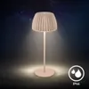 Riffle LED stolová lampa Dobíjateľná stolová lampa Výškovo Náhľad obrázku produktu 11
