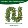 UISEBRT 800 cm kerstkrans, kerstdecoratie, guirlande, Productafbeelding-voorbeeld 2