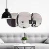 3 autocollants miroirs ronds et en forme de demi-lune – Voir les images du produit 1