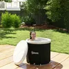 Outsunny Eisbad Ø78 cm Faltbare Eisbadewanne aufblasbare Produktbild-Vorschau 2