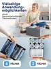 Aufbewahrungsboxen für Wäsche Schubladen Schrank Organizer Produktbild-Vorschau 3
