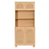 Meuble haut Merax avec portes en treillis, vitrine, design Voir les images du produit 11