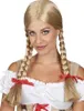 Parrucca bionda a capelli lunghi con trecce "Heidi Anteprima dell’immagine prodotto 2