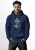 Hoodie Herren Print Aufdruck Kapuzen-Pullover Männer Produktbild-Vorschau 3