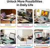 Collage of images showing different uses of a graphics tablet. Voir les images du produit