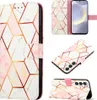 Galaxy S25 Hülle, Marmor Motiv Kunstleder Tasche Produktbild-Vorschau 1