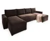 Masseno Ecksofa DENI mit Schlaffunktion U-Form, Sofa mit Produktbild-Vorschau 2