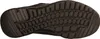 The bottom view of a black shoe sole. Podgląd zdjęcia produktu