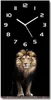 Wanduhr aus Glas – 30x60 cm - Glasbild - Glasuhr - Produktbild-Vorschau 1