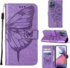 Moto S30 Pro Hülle, Schmetterling Prägung Flip Leder Produktbild-Vorschau 1