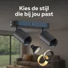 Calex LED Deckenlampe, 2-flammig GU10 Spots, Produktbild-Vorschau 2
