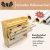 Porte-rouleau de cuisine en bois VON STEINEICH® [sans Voir les images du produit 9
