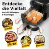 GOURMETmaxx Backpapierschalen für Heißluftfritteusen (2–5 Produktbild-Vorschau 5