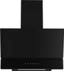 A black kitchen range hood against a white background. Náhľad obrázku produktu