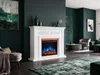 Elektrický krb ArtiFlame Monferrato AF24, bílý, s LED Náhled obrázku produktu 4
