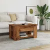Maison Exclusive - Table basse aspect bois ancien 79x49x41 Voir les images du produit 3