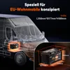 2x 12V 100Ah H190 LiFePO4 Batterie mit Bluetooth, Heizung & Produktbild-Vorschau 2