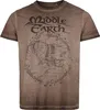 Der Herr der Ringe T-Shirt Herren Middle Earth hellbraun L Produktbild-Vorschau 1