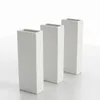 Three white ceramic planters arranged diagonally on a white surface. Produktbild-Vorschau