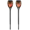MONZANA® 2er Set Gartenfackel Solar 96 LED Flamme Produktbild-Vorschau 2