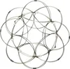 4D Mandala dekoratives Drahtgeflecht silber weiß Produktbild-Vorschau 8