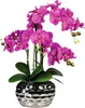 Umělá květina orchidej phalaenopsis 4 výhony 55 cm fialová Náhled obrázku produktu 1