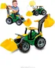 Lena GIGA TRUCKS Tractor with front loader & excavator, Náhled obrázku produktu 9