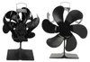 Ventilateur de poêle à 6 pales – Ventilateur de cheminée à Voir les images du produit 6
