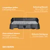 Severin PG 8593, 2000 W, Grill, Elektro, 1 Zone(n), 200 °C, Produktbild-Vorschau 8