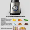 Standmixer Standmixer Mixer Smoothie Maker für Püree,Ice Produktbild-Vorschau 4