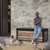 Keter Gartenbox 'Brightwood' | 454 Liter, Holzoptik Pinie | Produktbild-Vorschau 5