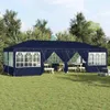 vidaXL Party-Zelt Blau 800 x 400 x 266 cm Polyethylen Produktbild-Vorschau 1