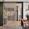 COZYOR Makramee-Vorhang, Boho Vorhang Türvorhang Produktbild-Vorschau 7