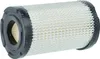 A cylindrical air filter with black plastic ends and a white filter element. Produktbild-Vorschau