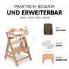 Hauck Alpha Plus Nature Grey Newborn Set - Hochstuhl Produktbild-Vorschau 10