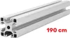 GAL-INDUSTRIAL | Profilo strutturale in alluminio - 40x40mm Anteprima dell’immagine prodotto 8