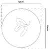 Arozzi Zona Tapis de Protection de Sol Rond - 121 cm - Voir les images du produit 7