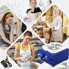 Mini Töpferscheibe, Elektrische Töpferscheibe, DIY Produktbild-Vorschau 7
