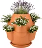 Bloempot "Oasi", kunststof - Terracotta - Diameter 80 cm x Productafbeelding-voorbeeld 2
