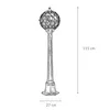 Stehleuchte außen IP43 Kupfer E27 115 cm Glas Aluminium Produktbild-Vorschau 9