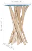 vidaXL Konferenční stolek se skleněnou deskou 35x35x50 cm Náhled obrázku produktu 2