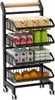 Heikoeco® regal rollen, küchen standregal, für Produktbild-Vorschau 1