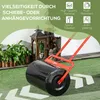 Outsunny Rasenwalze 50cm Breite, Gartenwalze befüllbar mit Produktbild-Vorschau 6