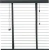 Holz Jalousie 50 mm - Anthrazit - 40 cm x 250 cm - Fenster Produktbild-Vorschau 8