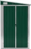 vidaXL Anbauschuppen Grün 118x100x178 cm Verzinkter Stahl Produktbild-Vorschau 3