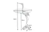 riess-ambiente Runder Beistelltisch WILDLIFE HERON 90cm Produktbild-Vorschau 11