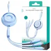 JOYROOM S-A40, 1 m, Lightning, USB C, Samec, Samec, Modrá Náhled obrázku produktu 3